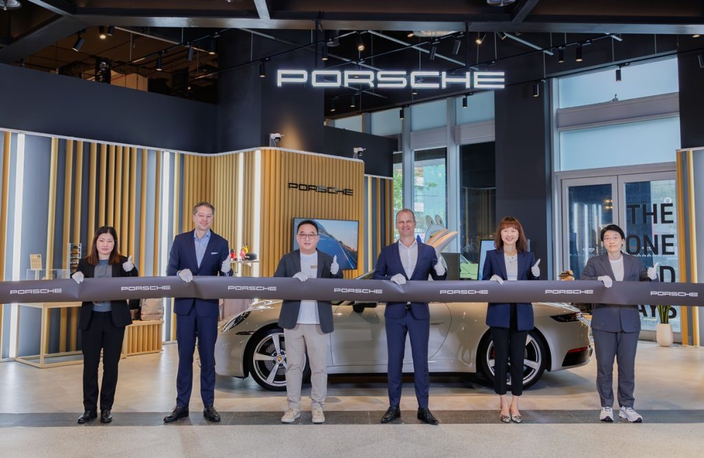 台灣保時捷歡慶Porsche NOW 新店裕隆城全新概念店盛大開幕