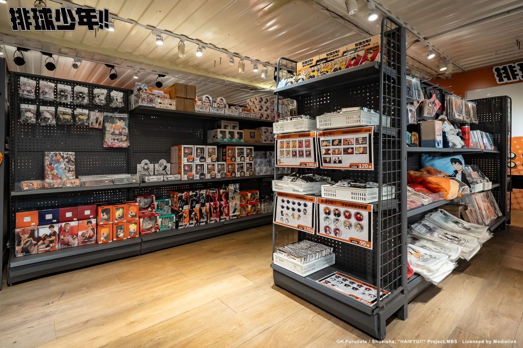 2025排球少年展覽台中快閃店 4/25~6/22台中草悟登場
