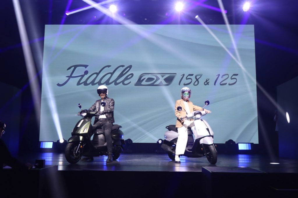 全台首發風格旗艦Fiddle DX 158與進化節能Fiddle 125