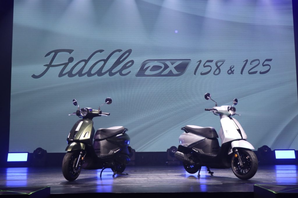 全台首發風格旗艦Fiddle DX 158與進化節能Fiddle 125