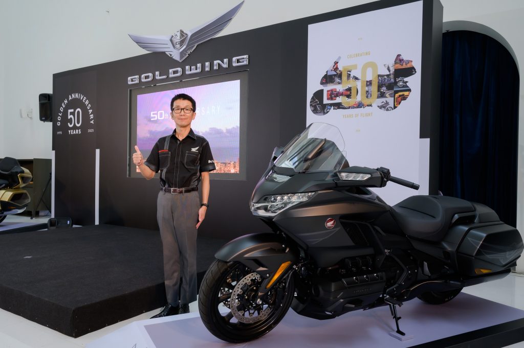 Honda GOLDWING 50週年紀念版亮相！2025年式重機旗艦再進化