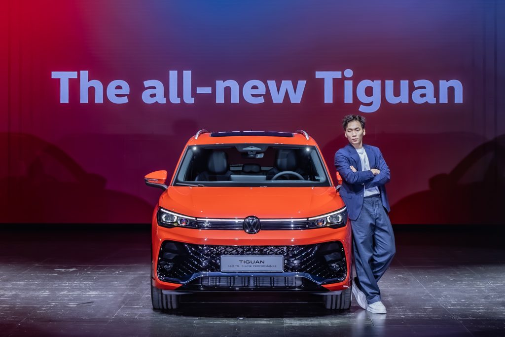 李洋入主Volkswagen The all-new Tiguan！不只當品牌大使　一試成「德」成為首批車主
