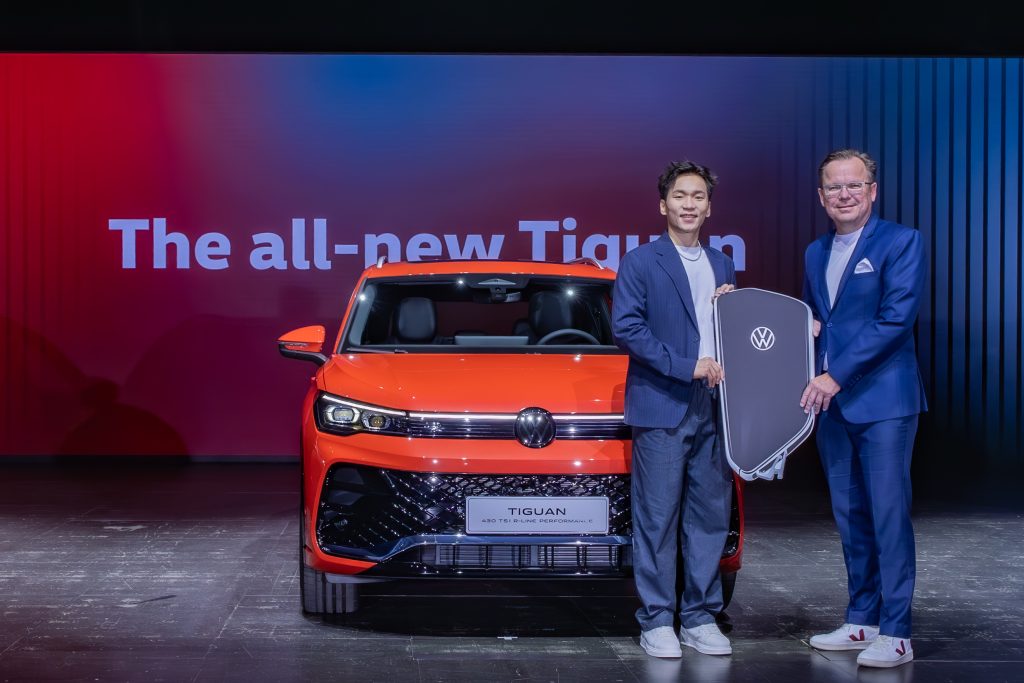 李洋入主Volkswagen The all-new Tiguan！不只當品牌大使　一試成「德」成為首批車主