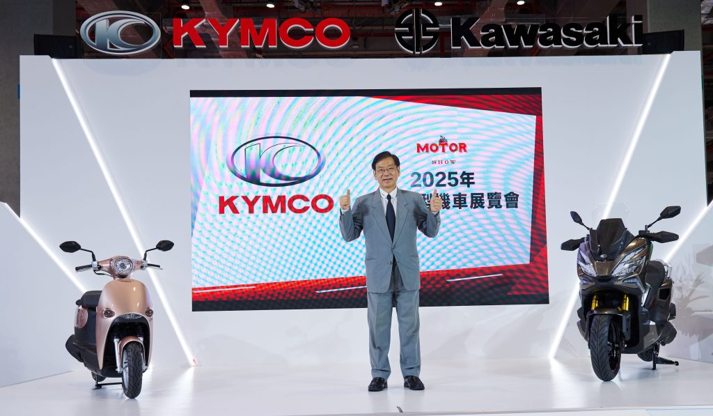 2025重車展KYMCO大動作！新董座亮相、推4年保固、雙車齊發再送九州自駕旅