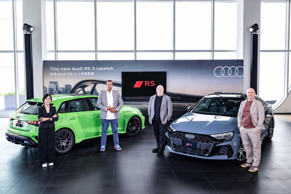 四環五缸傳奇強勢回歸！全新 Audi RS 3 Sedan 與 Sportback 震撼登場