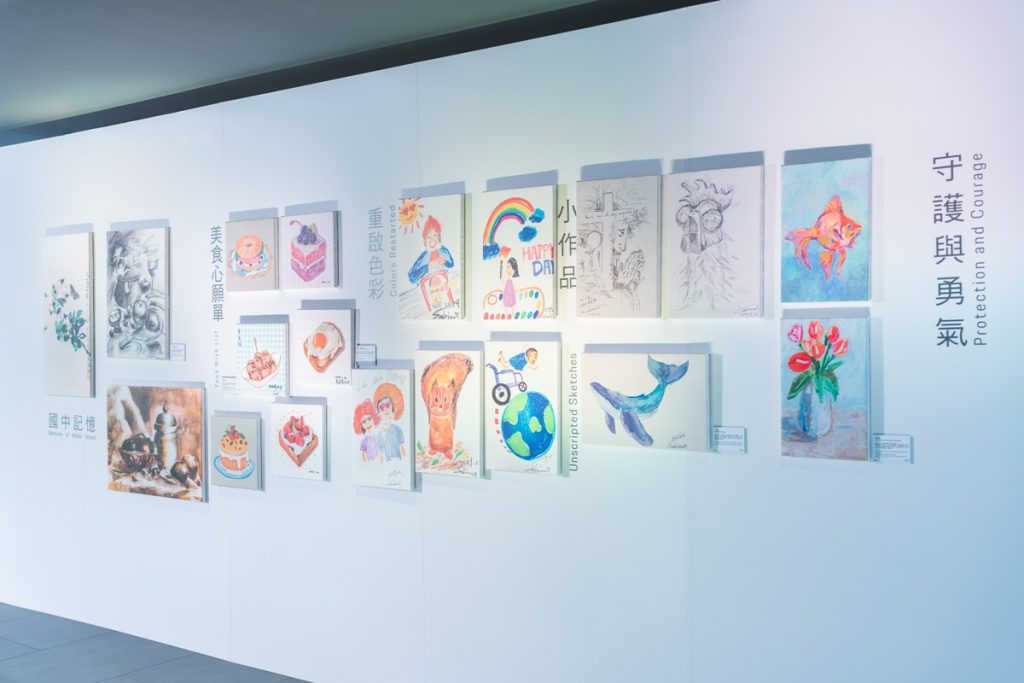 以畫為語，療癒時光——保時捷攜手喜願協會，圓夢 Sabrina 個展《消失的九年級》