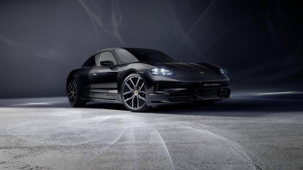 全新 Porsche Taycan Black Edition 登場｜續航再升級，性能與優雅完美融合