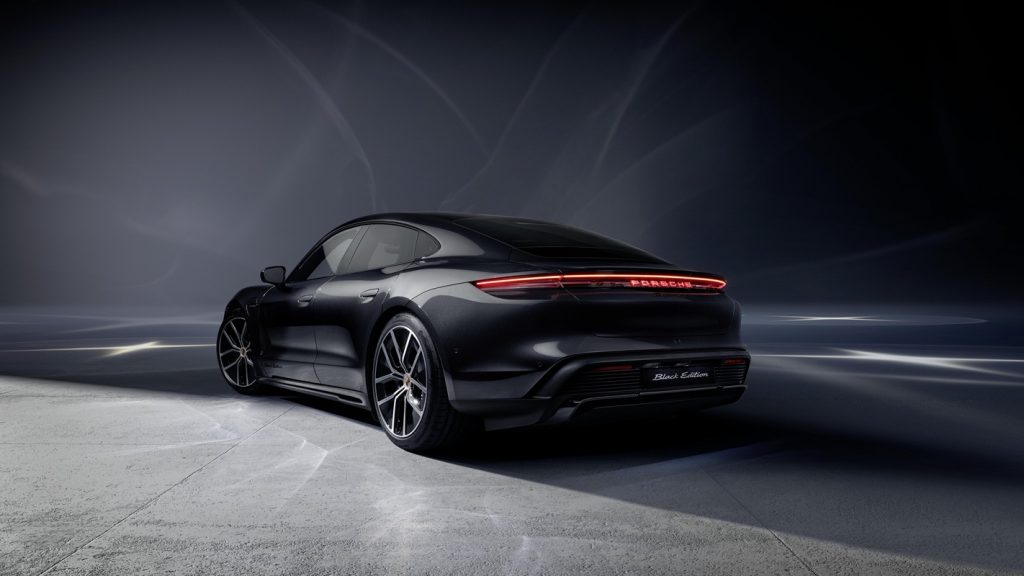 全新 Porsche Taycan Black Edition 登場｜續航再升級，性能與優雅完美融合