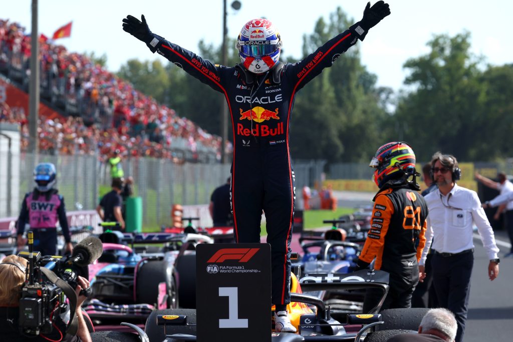 Max Verstappen制霸義大利GP！刷新F1最速單圈紀錄 勇奪冠軍