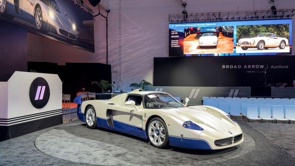Maserati MC12 Stradale 拍賣創紀錄！以 520 萬美元落槌　刷新 Maserati 現代車型最高成交價