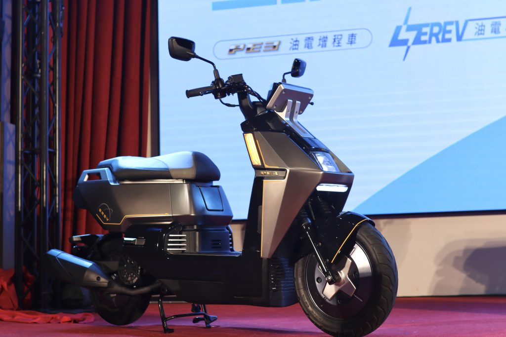 三陽發表PE3增程電動機車技術　開啟油電混合新時代！