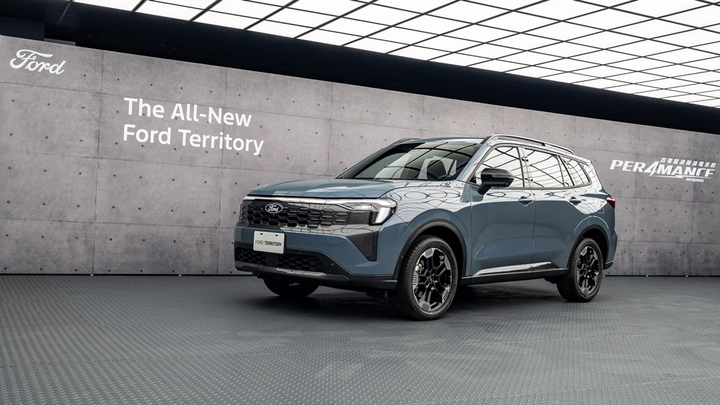 福特全新休旅Territory在台亮相 油電旗艦預售價101.9萬元