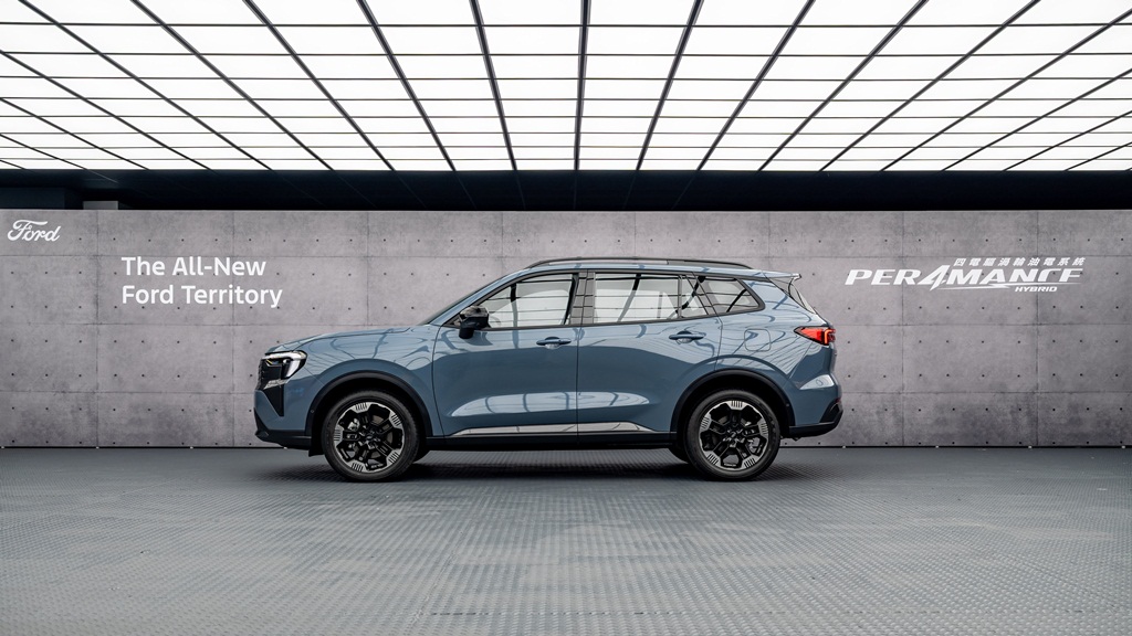 福特全新休旅Territory在台亮相 油電旗艦預售價101.9萬元