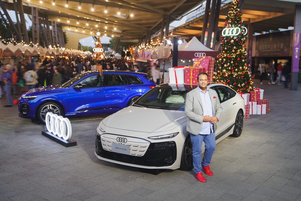 Audi 聖誕之約暖心登場！台北花博啟程、桃園藝文中心接力傳遞節慶喜悅